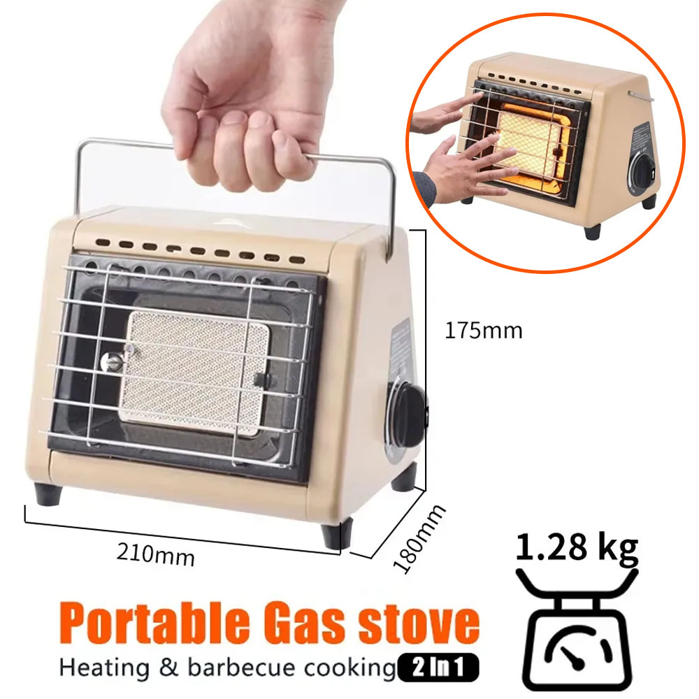 Home Cooking Heater - Kompor Gas Portabel 2 in 1