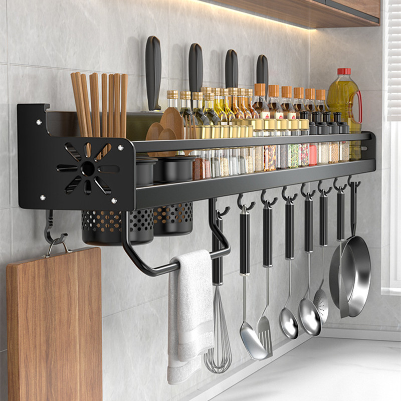 Home Cooking Recipes - Rak Organizer dapur tempel dinding, rak