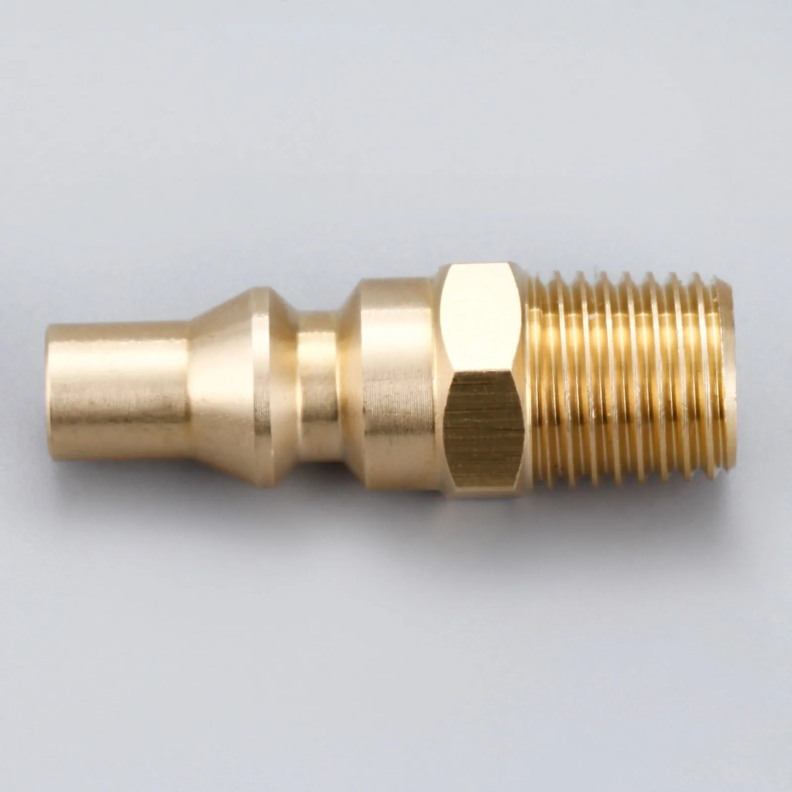 Home Cooking Gas - Propana Kuningan Padat Sambungan Cepat Adaptor