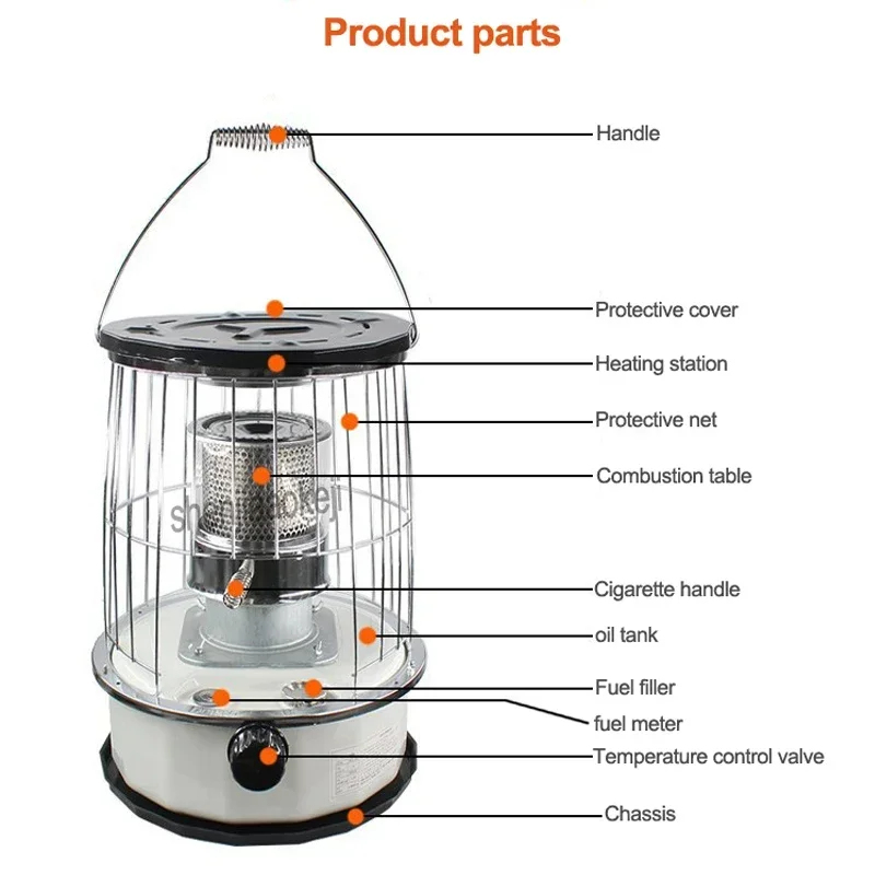 Pemanas Portabel Premium Tahan - Home Cooking Heater ulasan dan harga