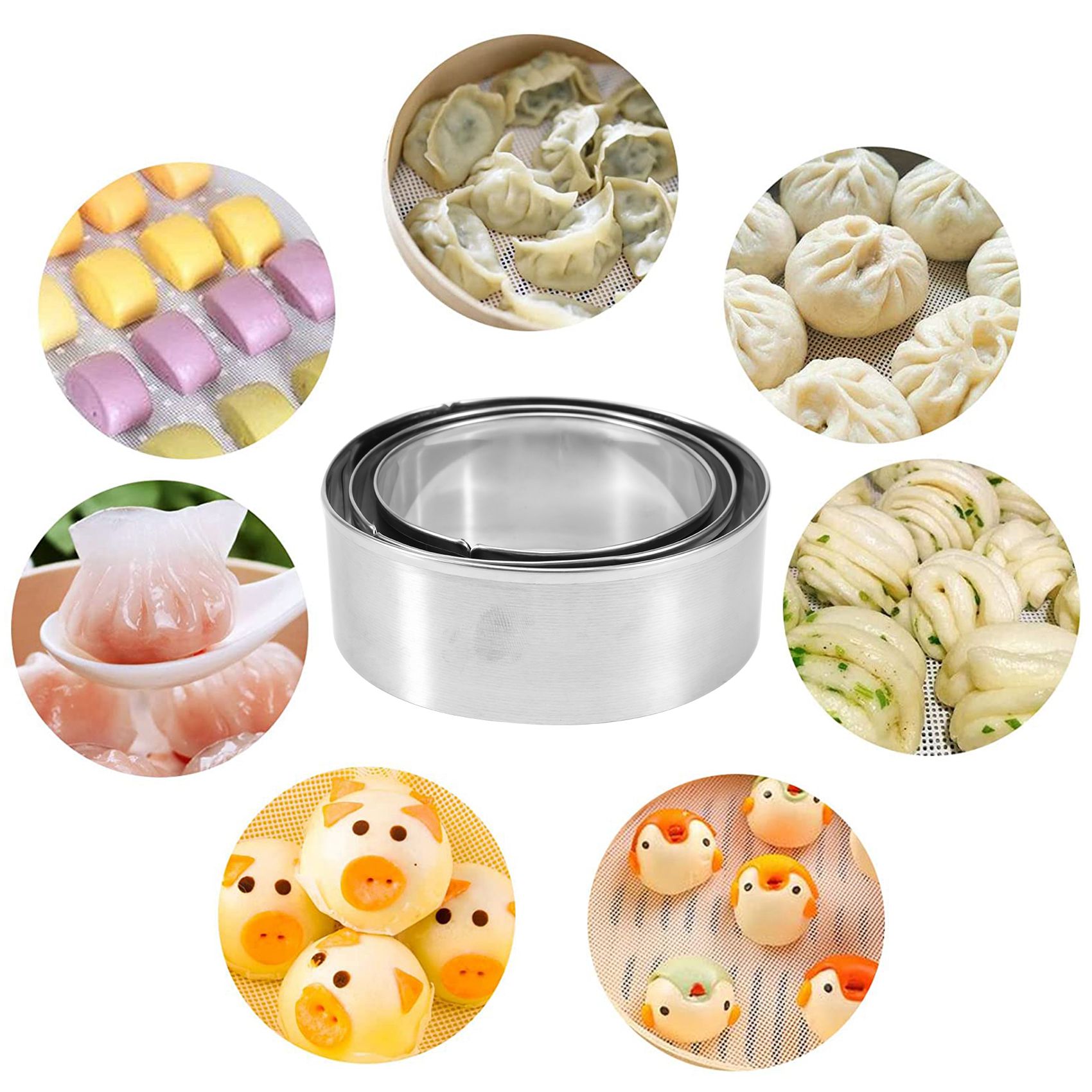 Alat Pembuat Pangsit Cepat, 8  - Gyoza Dumpling Maker ulasan dan harga