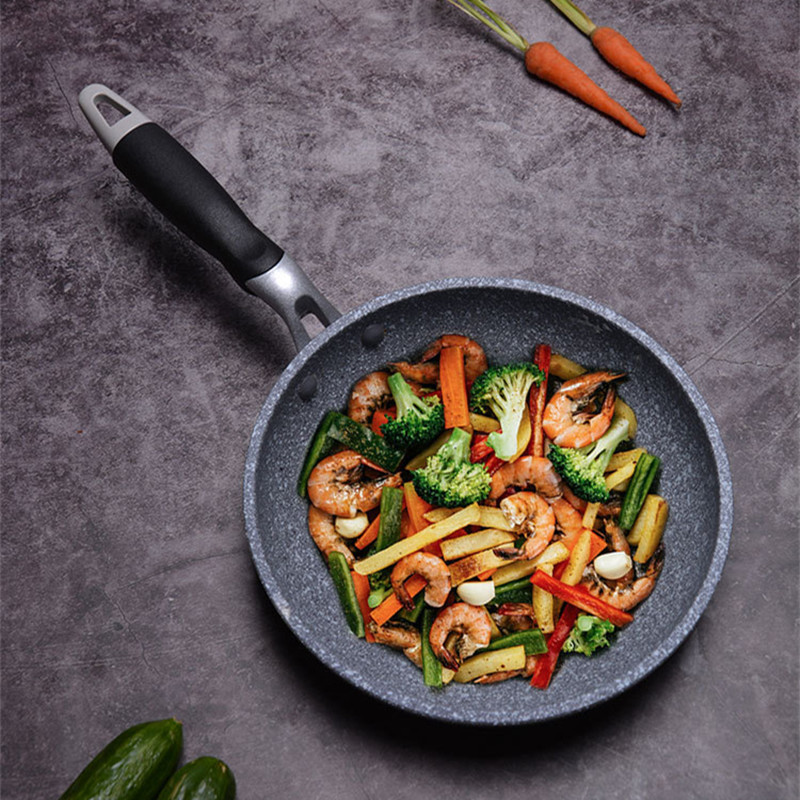 Wajan penggorengan batu tahan  - Home Cooking Cookbook ulasan dan harga