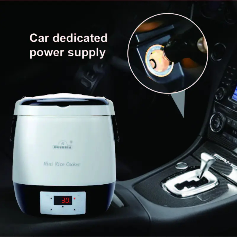 Penanak nasi mobil 12V/24V/220 - Home Cooking Heater ulasan dan harga