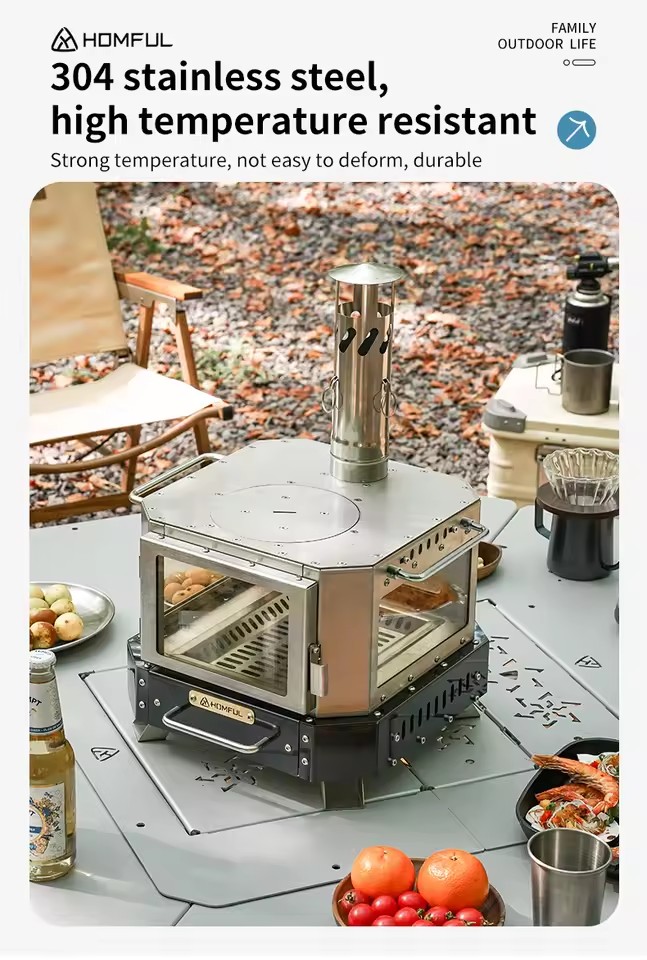 Kompor Kayu Bakar Portabel HOM - Home Cooking Cookbook ulasan dan harga