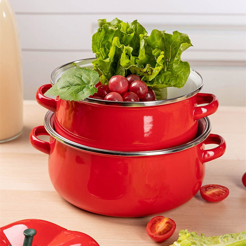 Panci Sup Enamel Tebal, Perala - Home Cooking Cookbook ulasan dan harga