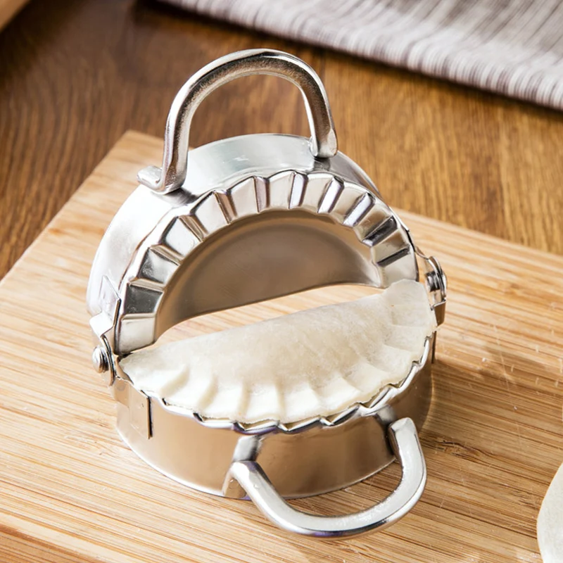 Cetakan Pangsit Stainless Stee - Gyoza Dumpling Maker ulasan dan harga