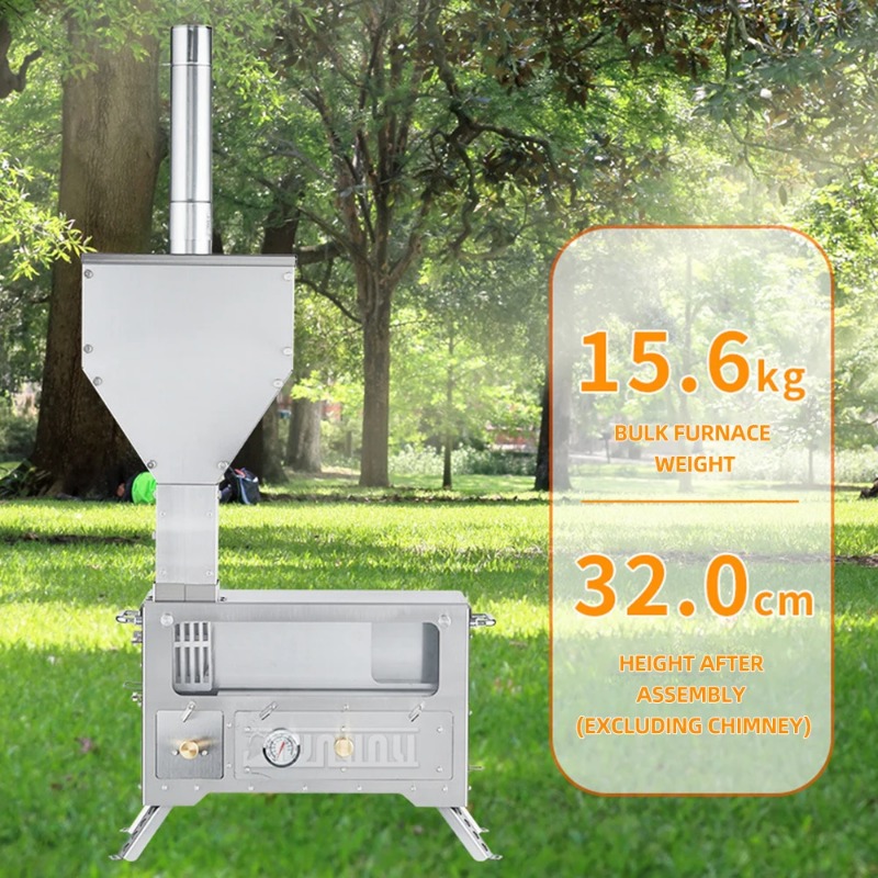 Kompor Kayu Bakar Portabel unt - Home Cooking Heater ulasan dan harga