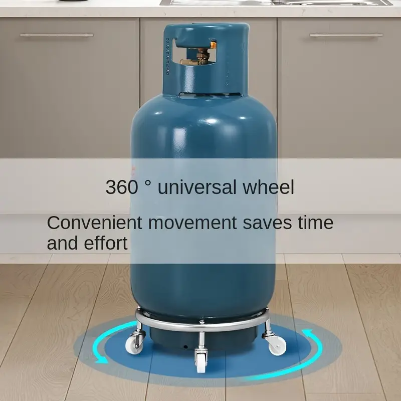 Rak Gas Portabel Beroda dengan - Home Cooking Gas ulasan dan harga